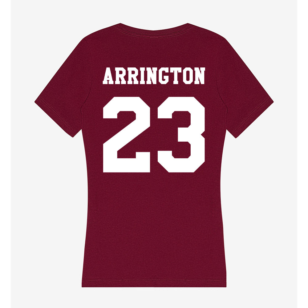 Texas A&M - NCAA Football : Brandon Arrington - Classic Shersey Women's V-Neck T-Shirt-1