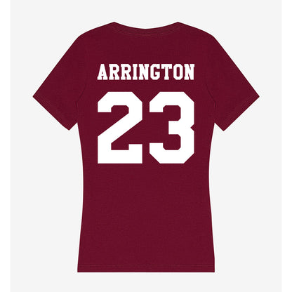 Texas A&M - NCAA Football : Brandon Arrington - Classic Shersey Women's V-Neck T-Shirt-1