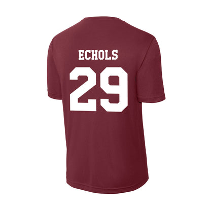 Texas A&M - NCAA Football : Justin Echols - Classic Shersey Activewear T-Shirt-1