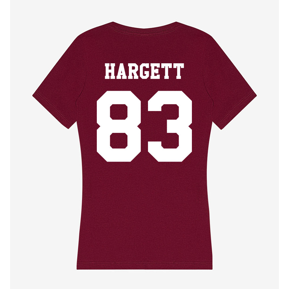 Texas A&M - NCAA Football : Will Hargett - Classic Shersey Women's V-Neck T-Shirt-1