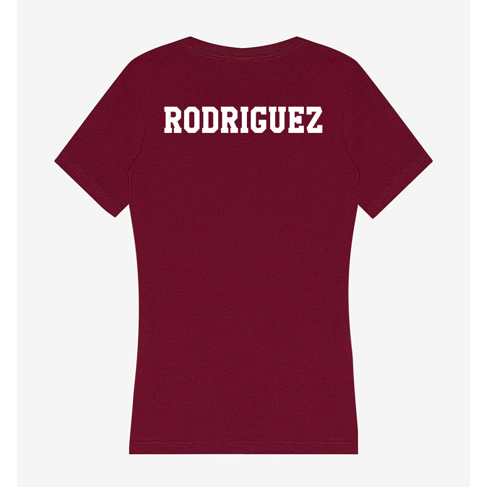 Texas A&M - NCAA Equestrian : Marianna Rodriguez - Women's V-Neck T-Shirt-1