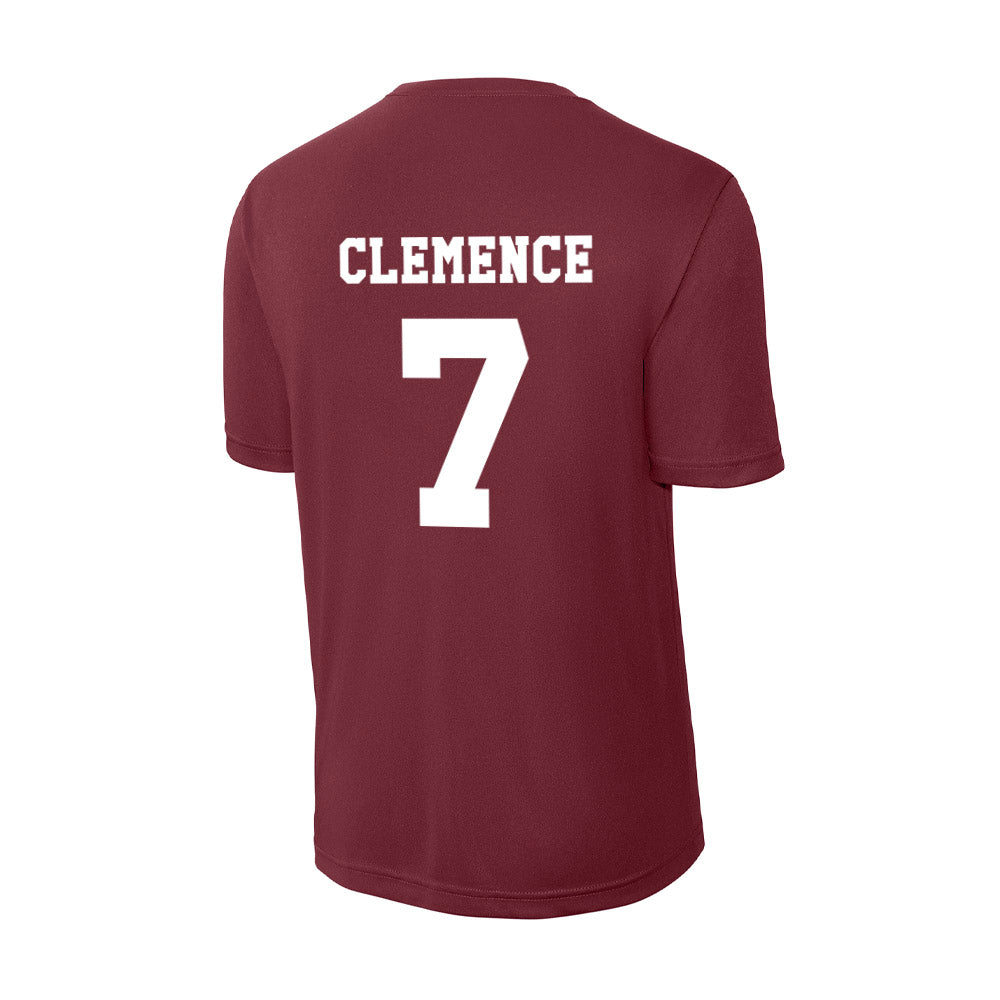 Texas A&M - NCAA Men's Basketball : Zach Clemence - Activewear T-Shirt-1
