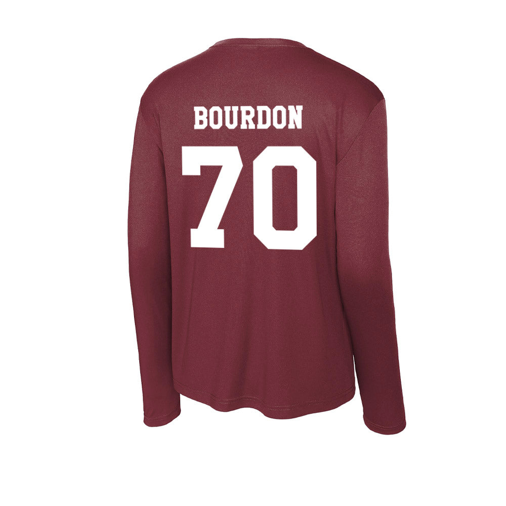 Texas A&M - NCAA Football : Robert Bourdon - Activewear Long Sleeve T-Shirt-1