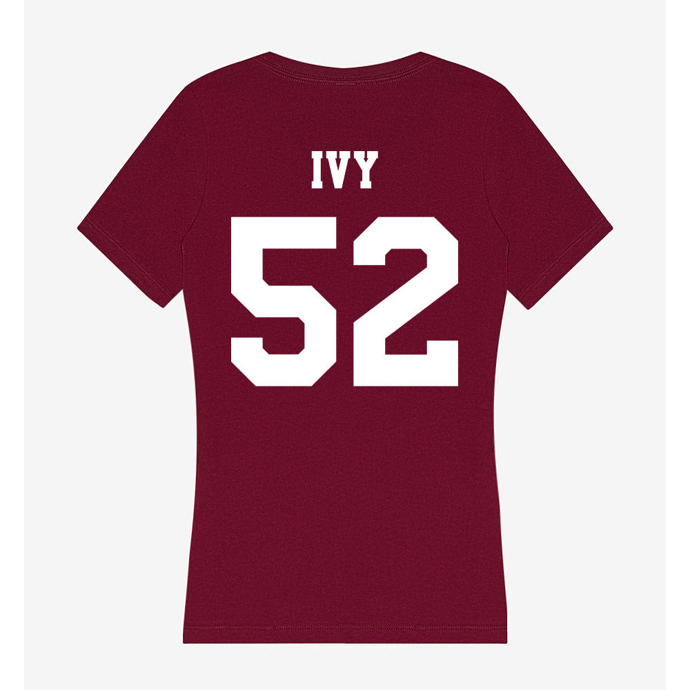 Texas A&M - NCAA Football : Blake Ivy - Women's V-Neck T-Shirt-1