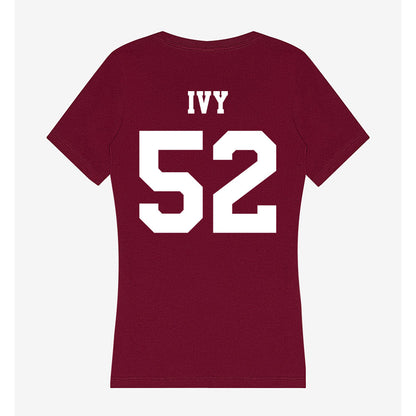Texas A&M - NCAA Football : Blake Ivy - Women's V-Neck T-Shirt-1