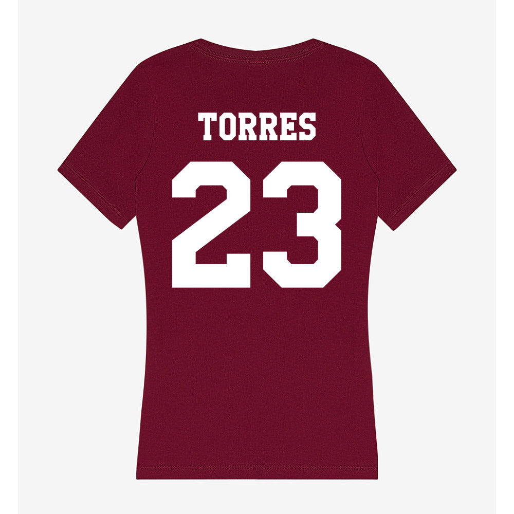 Texas A&M - NCAA Softball : Milan Torres - Classic Shersey Women's V-Neck T-Shirt-1