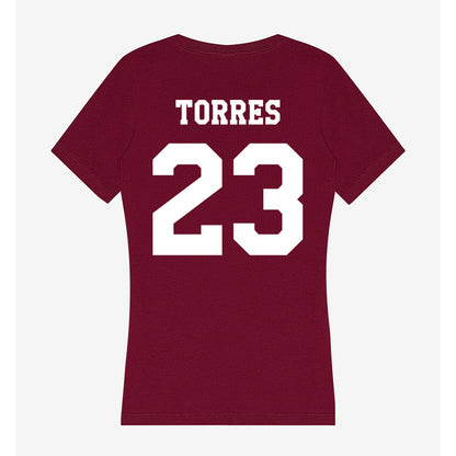 Texas A&M - NCAA Softball : Milan Torres - Classic Shersey Women's V-Neck T-Shirt-1