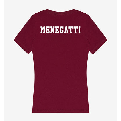 Texas A&M - NCAA Women's Track & Field : Bradie Menegatti - Women's V-Neck T-Shirt-1