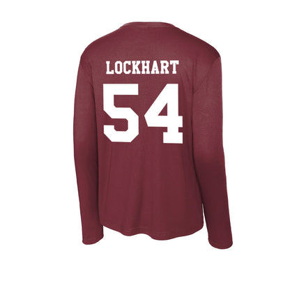 Texas A&M - NCAA Football : Jordan Lockhart - Activewear Long Sleeve T-Shirt-1