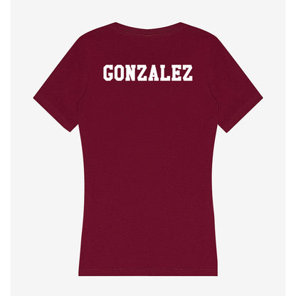 Texas A&M - NCAA Equestrian : Isabelle Gonzalez - Classic Shersey Women's V-Neck T-Shirt-1