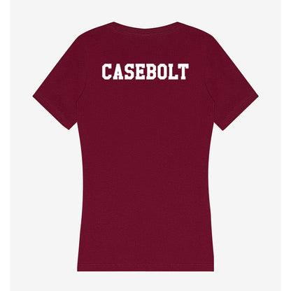 Texas A&M - NCAA Equestrian : Gracie Casebolt - Classic Shersey Women's V-Neck T-Shirt-1