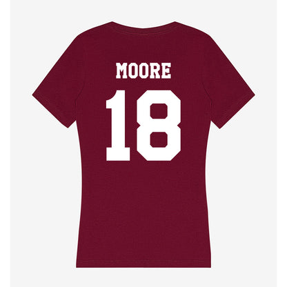 Texas A&M - NCAA Softball : Aubrey Moore - Classic Shersey Women's V-Neck T-Shirt-1
