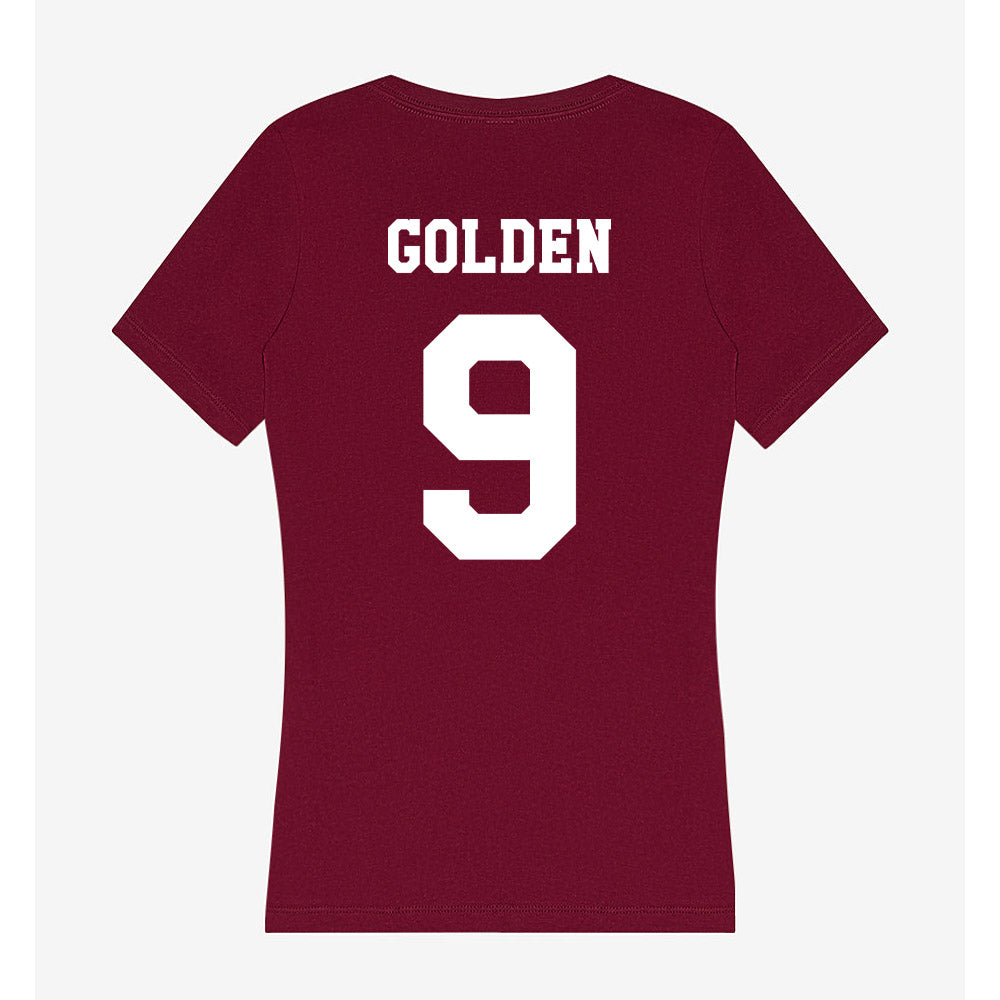 Texas A&M - NCAA Softball : Hailey Golden - Women's V-Neck T-Shirt-1