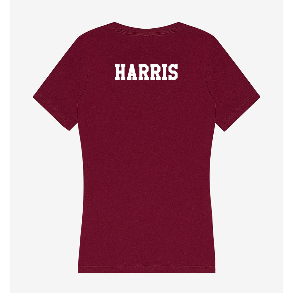 Texas A&M - NCAA Men's Track & Field : Blake Harris - Women's V-Neck T-Shirt-1