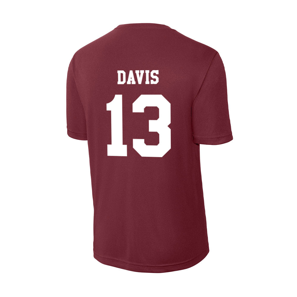 Texas A&M - NCAA Football : Myles Davis - Activewear T-Shirt-1