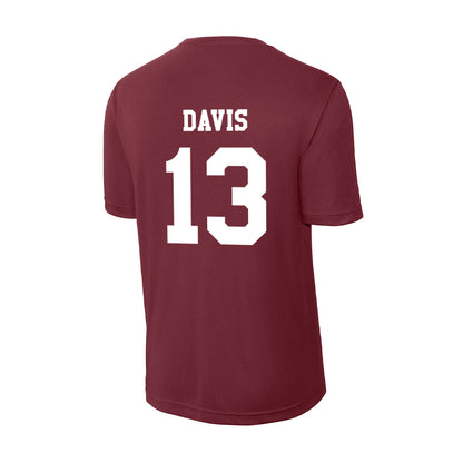 Texas A&M - NCAA Football : Myles Davis - Activewear T-Shirt-1