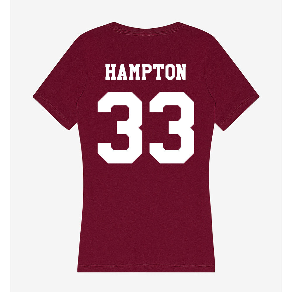 Texas A&M - NCAA Softball : Taylor Hampton - Classic Shersey Women's V-Neck T-Shirt-1
