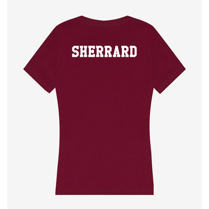 Texas A&M - NCAA Women's Swimming & Diving : Reagan Sherrard - Women's V-Neck T-Shirt-1