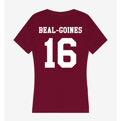 Texas A&M - NCAA Football : Jamar Beal-Goines - Women's V-Neck T-Shirt-1