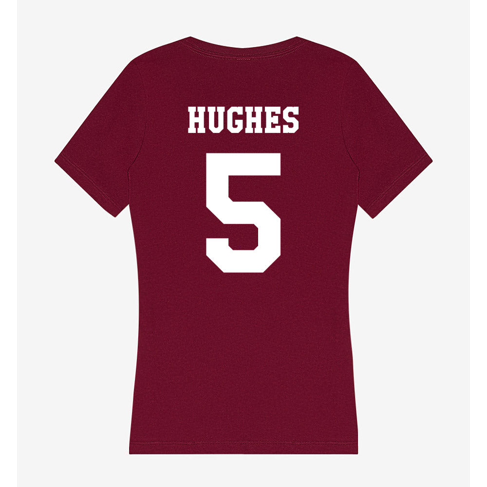 Texas A&M - NCAA Women's Soccer : Blake Hughes - Classic Shersey Women's V-Neck T-Shirt-1
