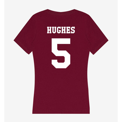 Texas A&M - NCAA Women's Soccer : Blake Hughes - Classic Shersey Women's V-Neck T-Shirt-1