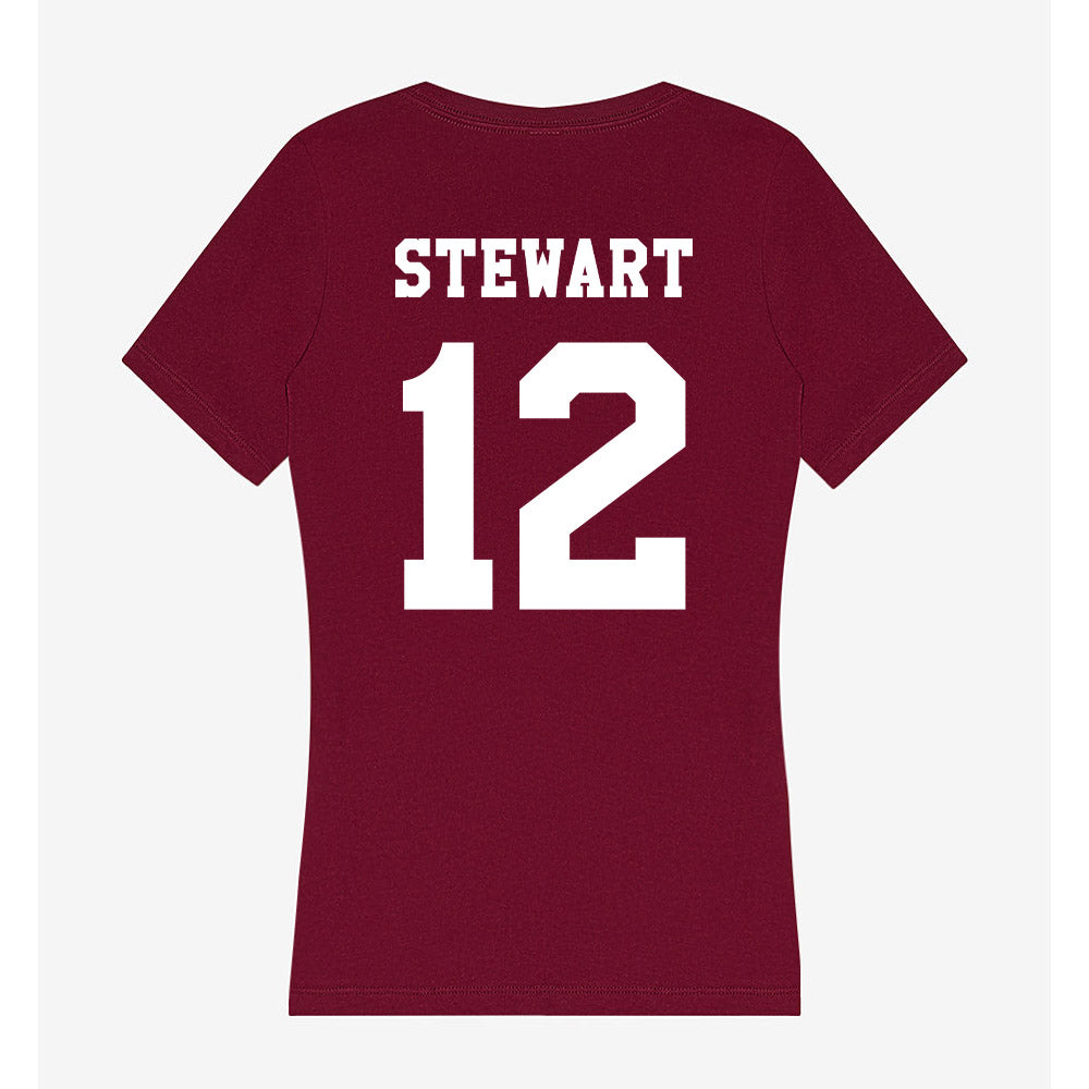 Texas A&M - NCAA Baseball : Joshua Stewart - Women's V-Neck T-Shirt-1