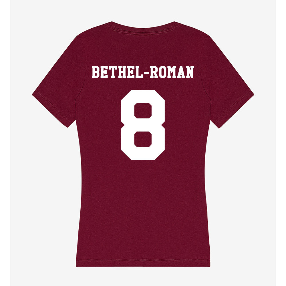Texas A&M - NCAA Football : Ashton Bethel-Roman - Women's V-Neck T-Shirt-1