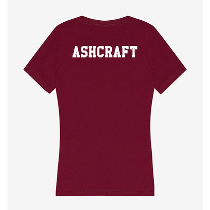 Texas A&M - NCAA Men's Golf : Landon Ashcraft - Women's V-Neck T-Shirt-1