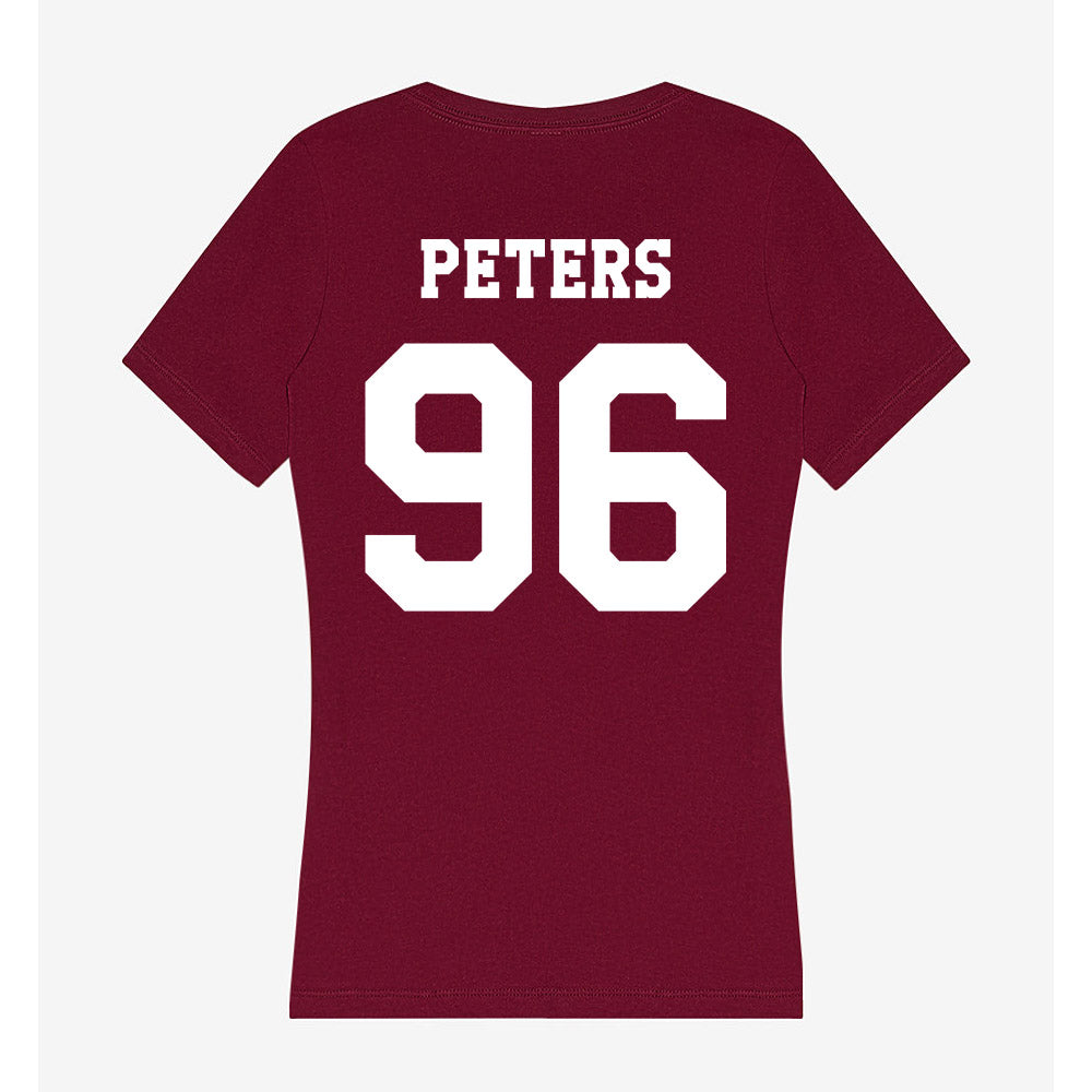 Texas A&M - NCAA Football : Waylon Peters - Classic Shersey Women's V-Neck T-Shirt-1