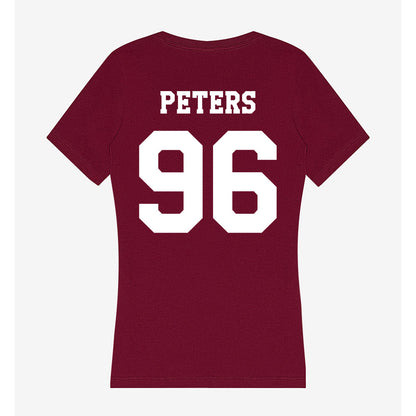Texas A&M - NCAA Football : Waylon Peters - Classic Shersey Women's V-Neck T-Shirt-1