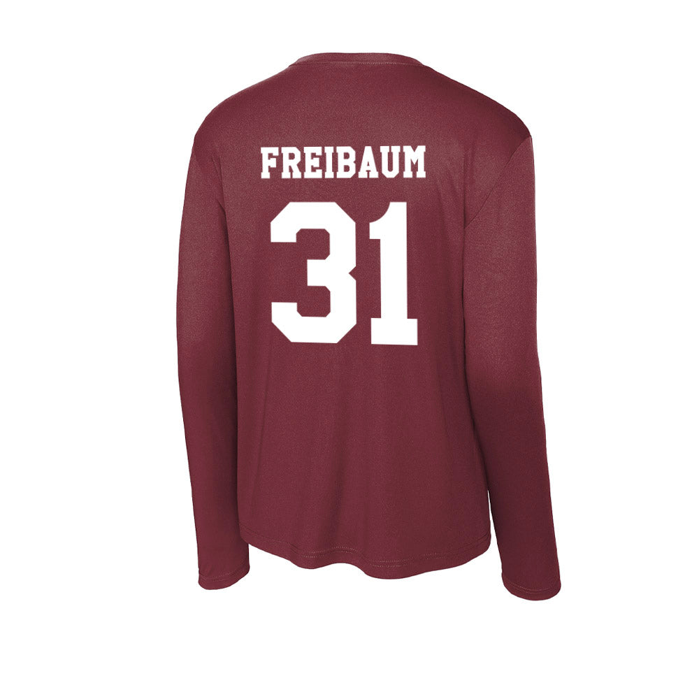 Texas A&M - NCAA Football : Shea Freibaum - Activewear Long Sleeve T-Shirt-1