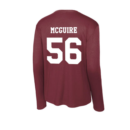 Texas A&M - NCAA Football : Nelson Mcguire - Activewear Long Sleeve T-Shirt-1