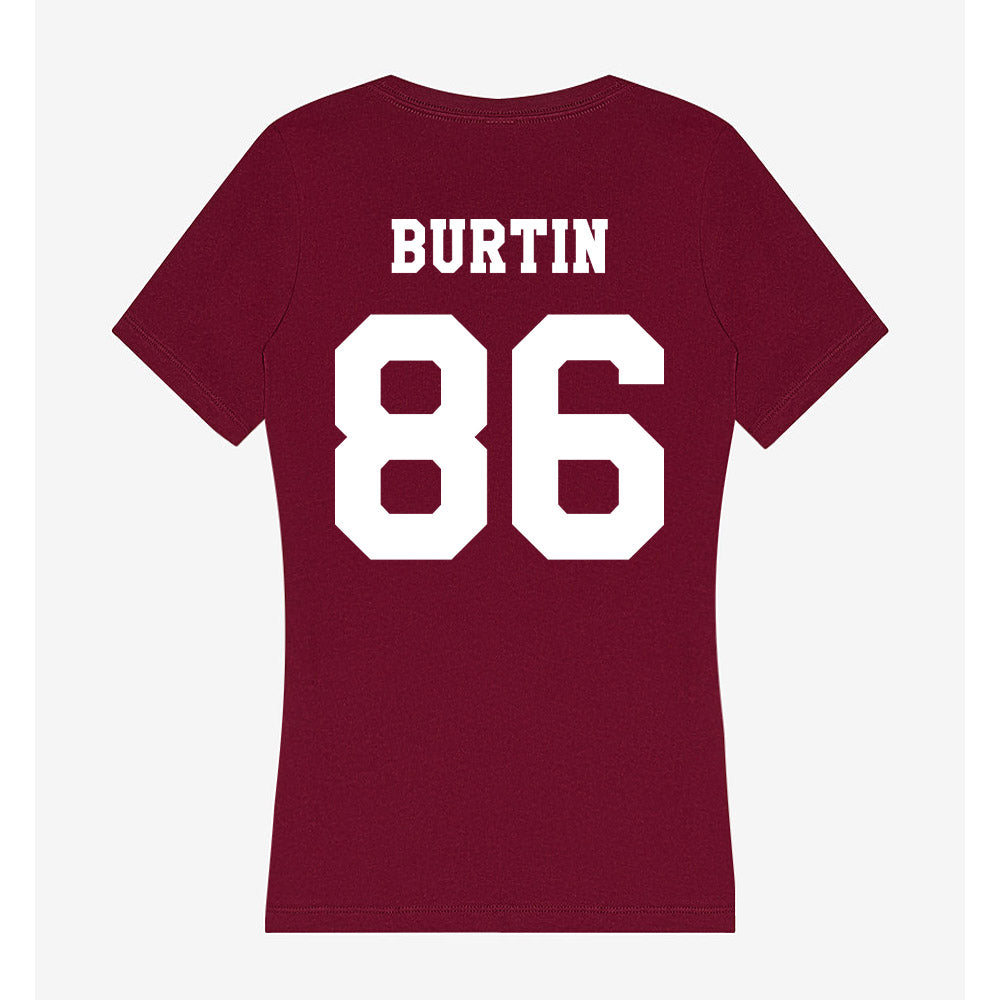 Texas A&M - NCAA Football : Ryan Burtin - Women's V-Neck T-Shirt-1