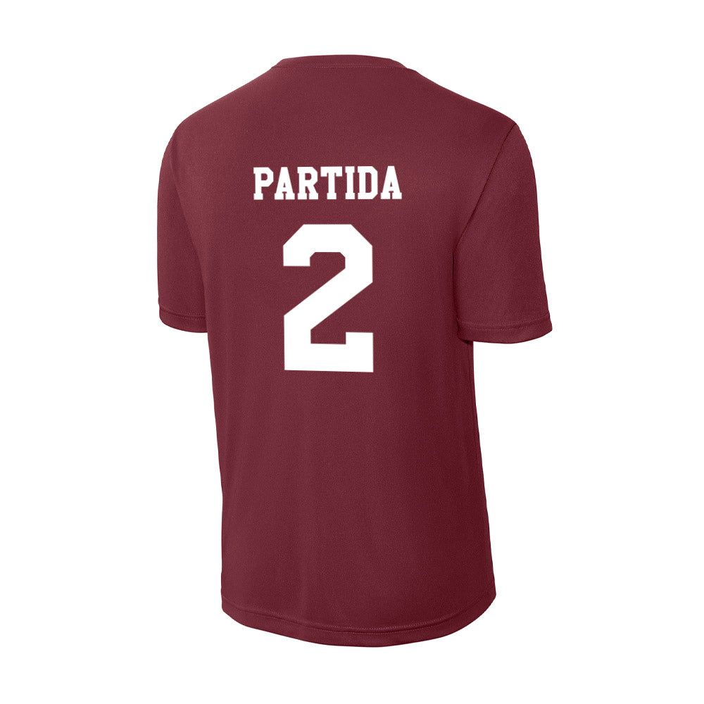 Texas A&M - NCAA Baseball : Nico Partida - Activewear T-Shirt-1