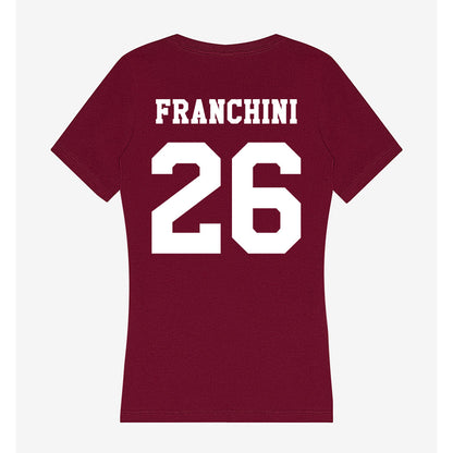 Texas A&M - NCAA Women's Basketball : Anita Franchini - Classic Shersey Women's V-Neck T-Shirt-1