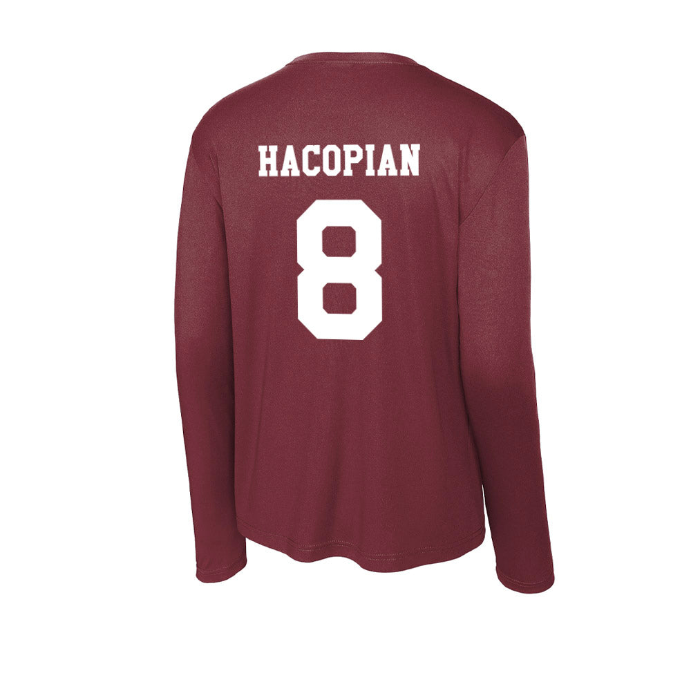 Texas A&M - NCAA Baseball : Christopher Hacopian - Activewear Long Sleeve T-Shirt-1