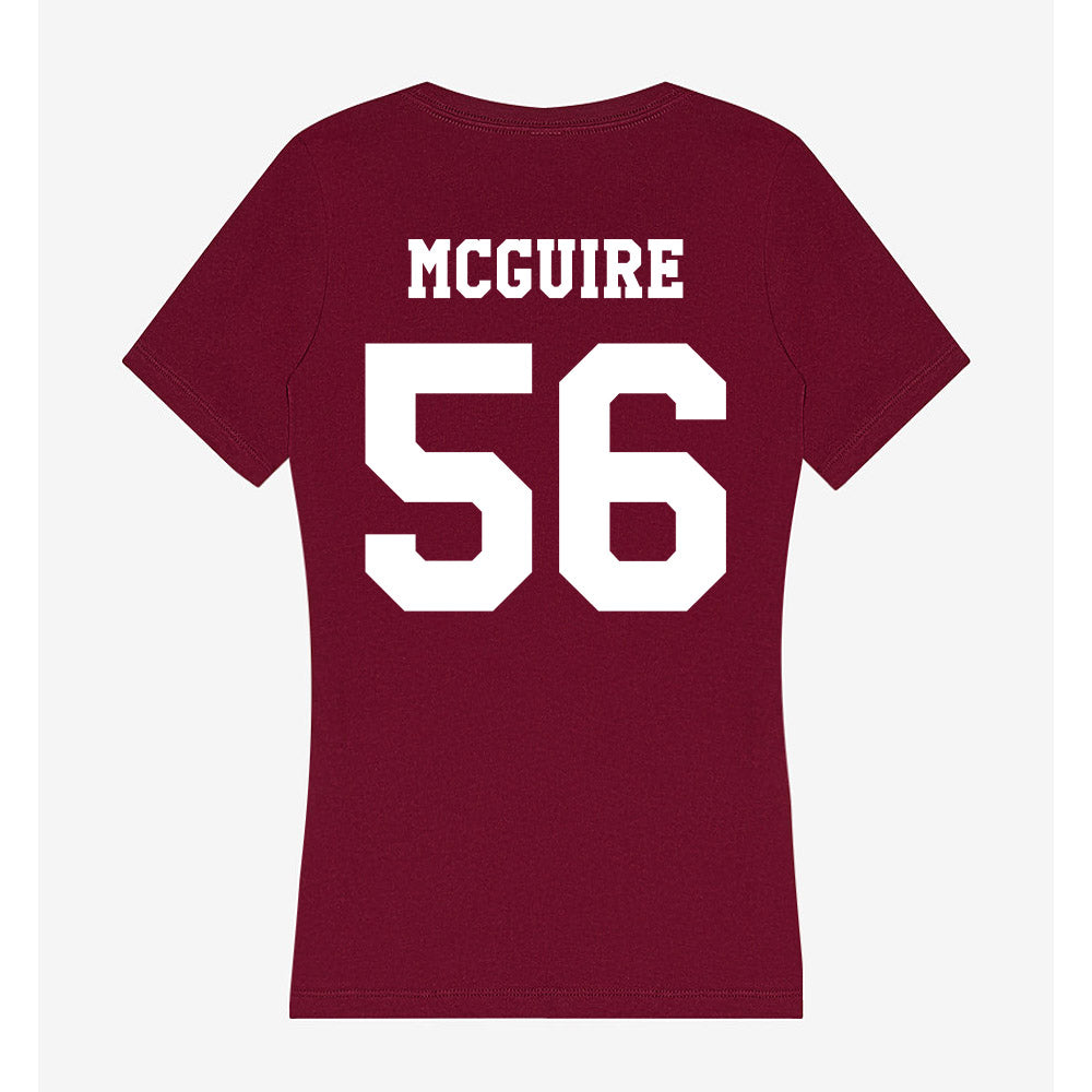 Texas A&M - NCAA Football : Nelson Mcguire - Women's V-Neck T-Shirt-1