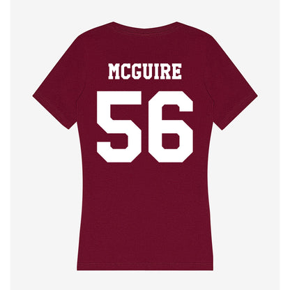 Texas A&M - NCAA Football : Nelson Mcguire - Women's V-Neck T-Shirt-1