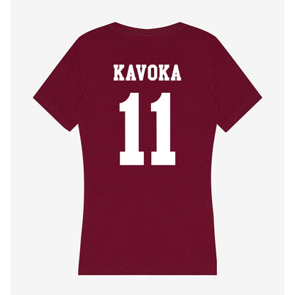 Texas A&M - NCAA Women's Basketball : Talia Kavoka - Classic Shersey Women's V-Neck T-Shirt-1