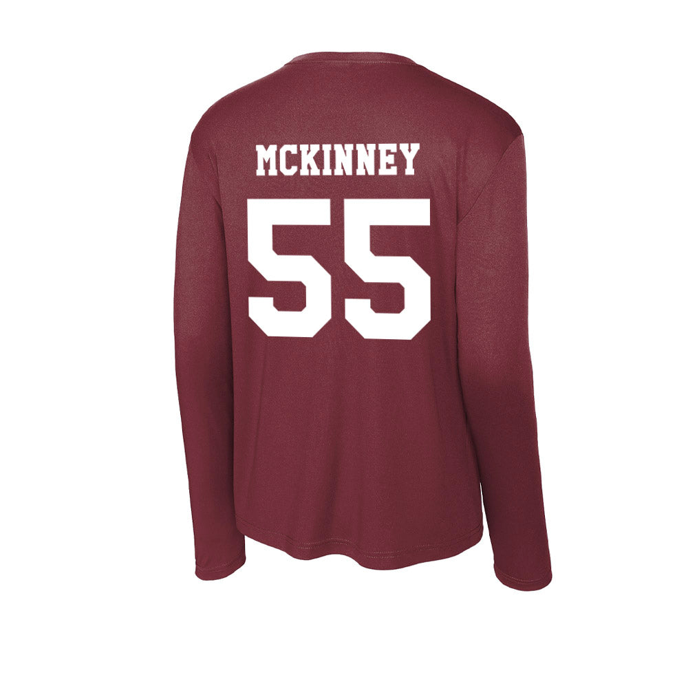 Texas A&M - NCAA Football : Hunter McKinney - Activewear Long Sleeve T-Shirt-1