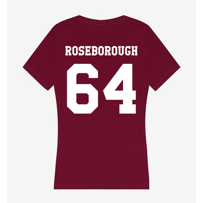 Texas A&M - NCAA Football : Samuel Roseborough - Women's V-Neck T-Shirt-1