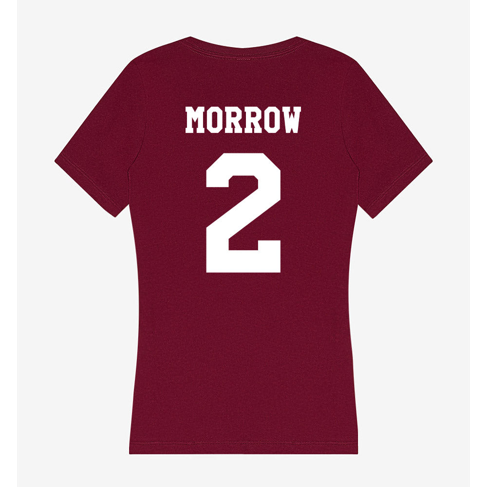 Texas A&M - NCAA Football : Jamarion Morrow - Women's V-Neck T-Shirt-1