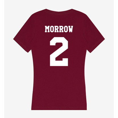 Texas A&M - NCAA Football : Jamarion Morrow - Women's V-Neck T-Shirt-1