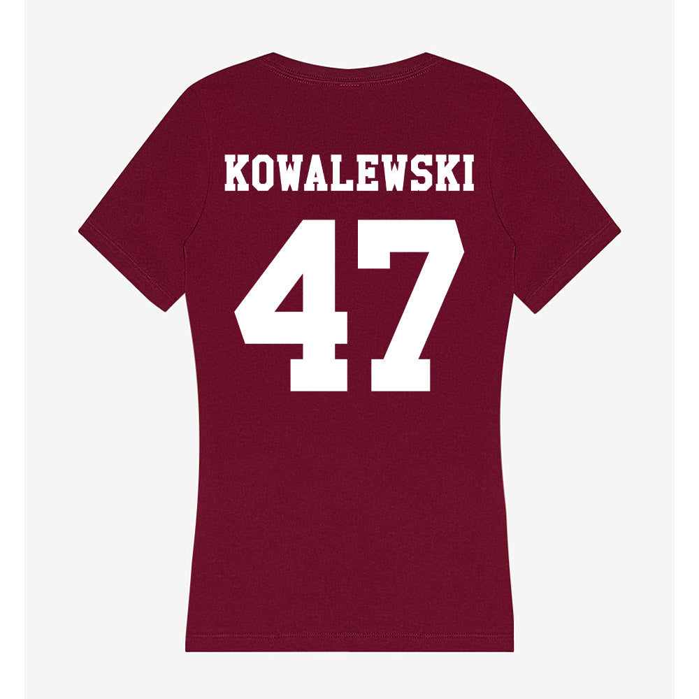 Texas A&M - NCAA Softball : Ariel Kowalewski - Classic Shersey Women's V-Neck T-Shirt-1