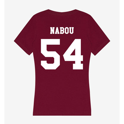 Texas A&M - NCAA Football : Mark Nabou - Women's V-Neck T-Shirt-1