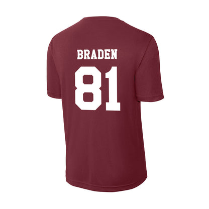Texas A&M - NCAA Football : Luke Braden - Activewear T-Shirt-1