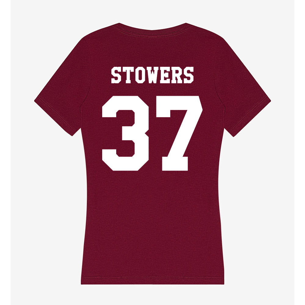 Texas A&M - NCAA Women's Volleyball : Kyndal Stowers - Classic Shersey Women's V-Neck T-Shirt-1