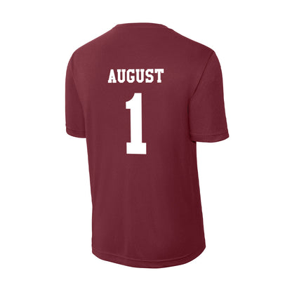 Texas A&M - NCAA Women's Soccer : Makenna August - Activewear T-Shirt-1