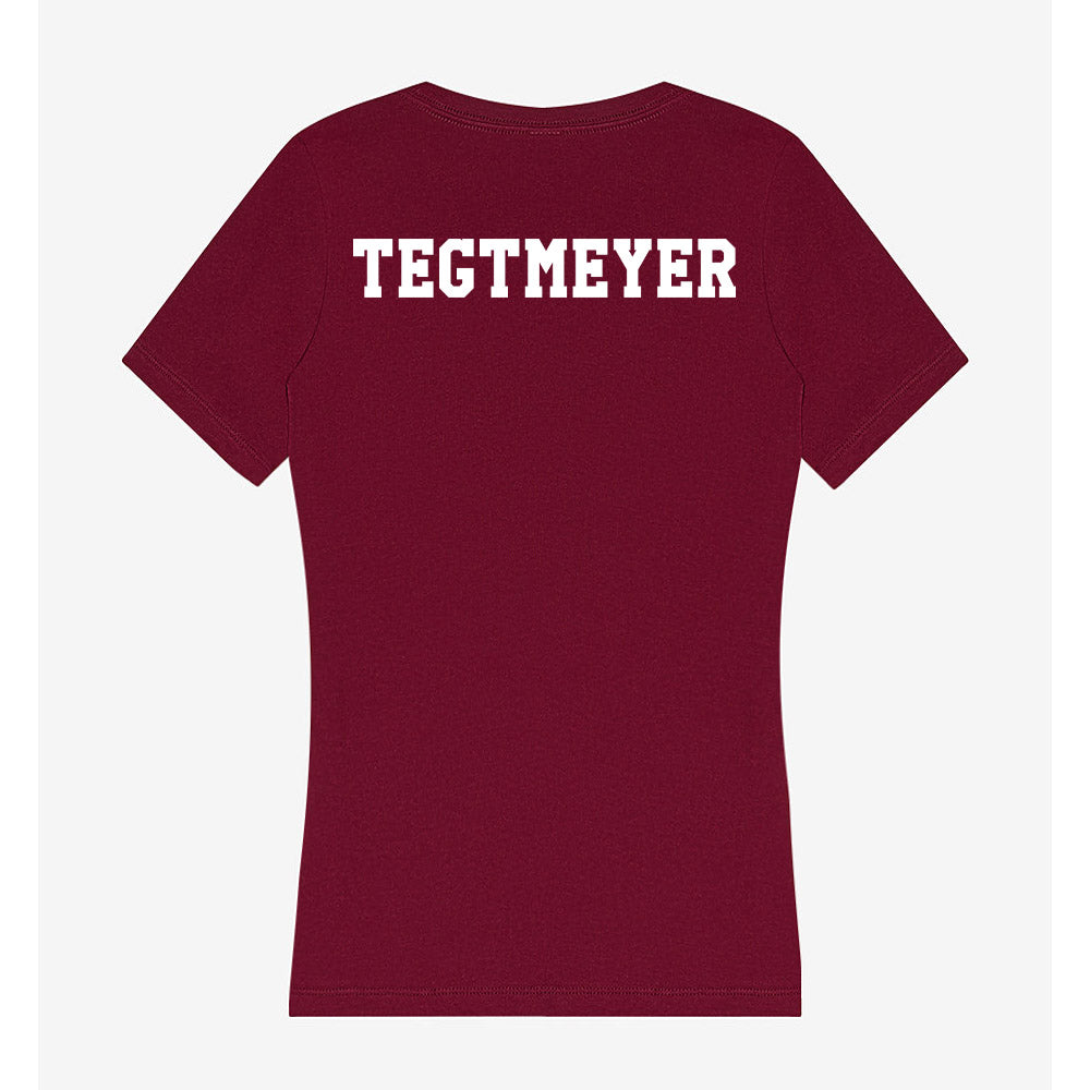 Texas A&M - NCAA Equestrian : Brooke Tegtmeyer - Classic Shersey Women's V-Neck T-Shirt-1