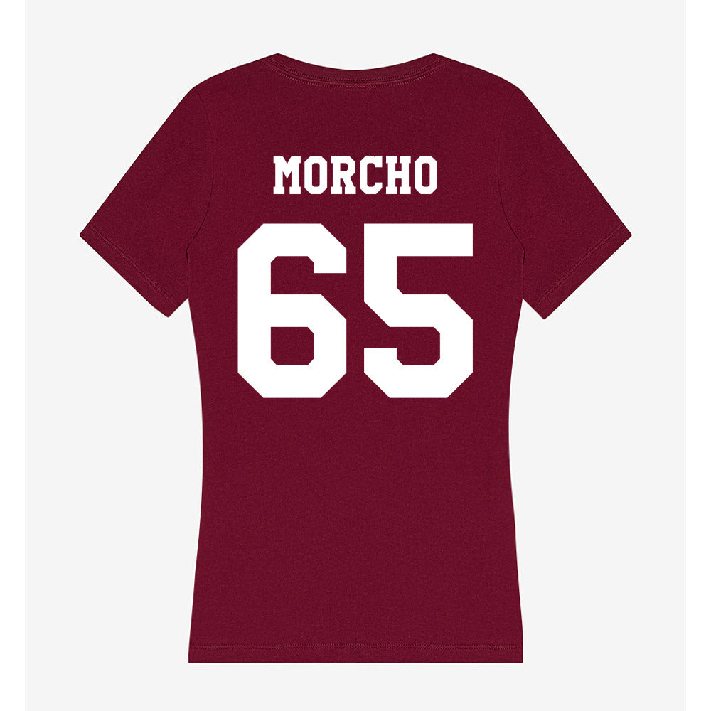 Texas A&M - NCAA Football : Avery Morcho - Women's V-Neck T-Shirt-1